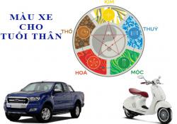 Tuổi Thân mua xe màu gì hợp mệnh?