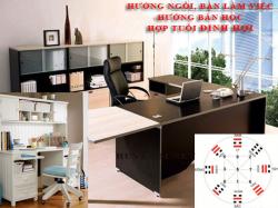 Tìm hiểu về hướng bàn làm việc, hướng ngồi hợp phong thuỷ tuổi Đinh Hợi