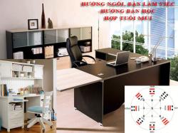 Phong thuỷ phòng làm việc, hướng bàn làm việc, hướng ngồi cho tuổi Mùi