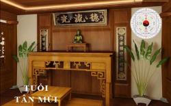 Xem hướng phòng thờ, bàn thờ hợp phong thuỷ cho tuổi Tân Mùi
