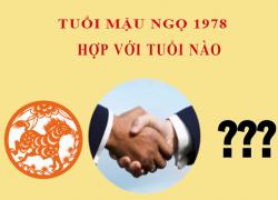 Sinh năm 1978 Mậu Ngọ hợp với tuổi nào?