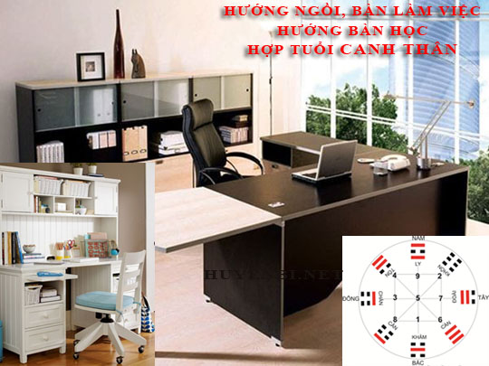 Tìm hiểu về hướng bàn làm việc, hướng ngồi hợp phong thuỷ tuổi Canh Thân