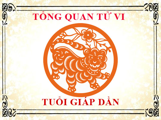 Luận giải tử vi trọn đời tuổi Giáp Dần - Nam mạng, Nữ mạng chi tiết nhất