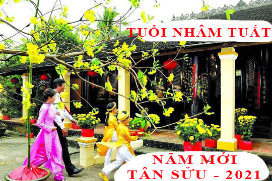 Xem tuổi xông nhà, xông đất năm 2021 hợp tuổi Nhâm Tuất 1982 nam, nữ mệnh